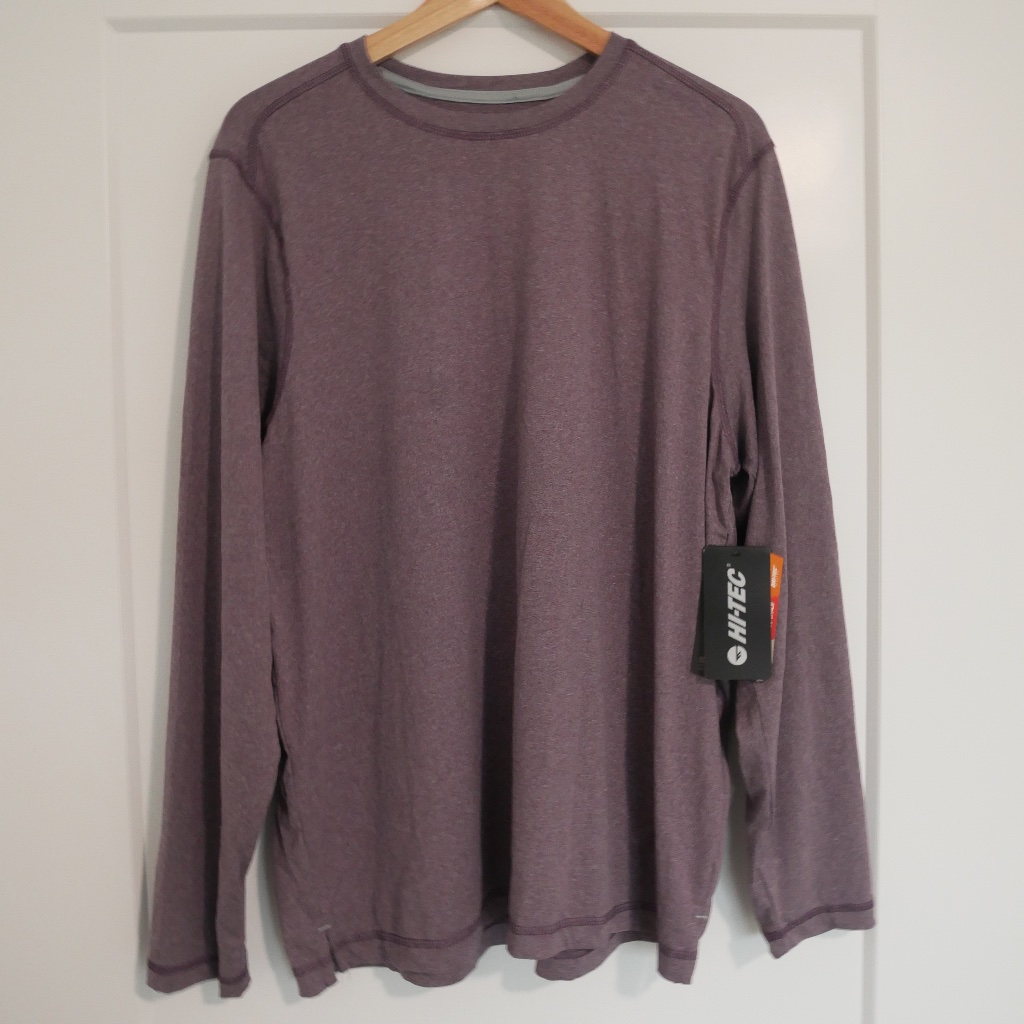 HiTec Mens DriTec Longsleeve Shirt Nwt